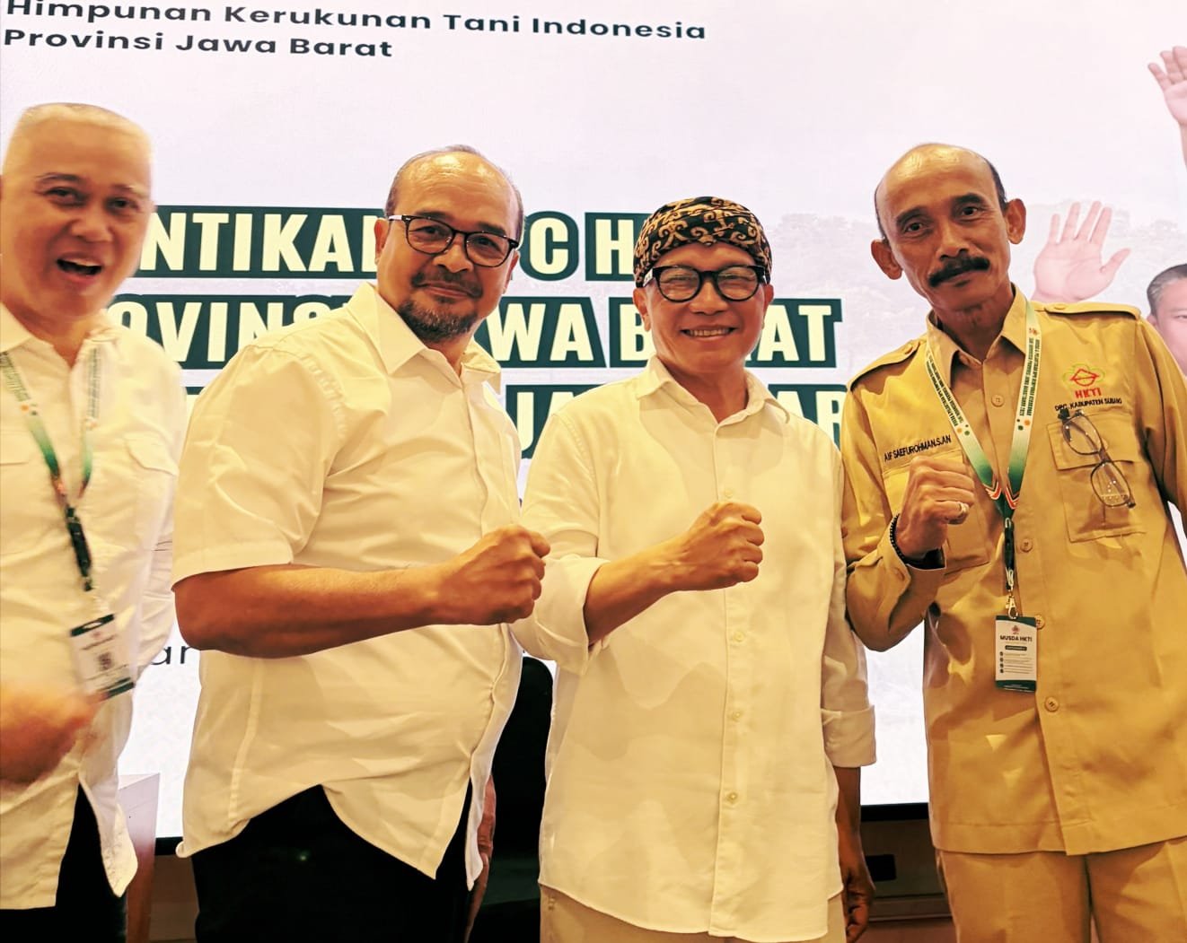 Buky Wibawa Karya Guna Terpilih secara Aklamasi oleh 27 DPC HKTI se- Jawa Barat, Yayat S. Andhie Sebut Keberhasilan