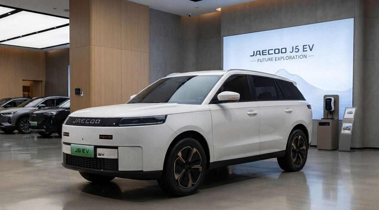 Jaecoo J5 EV, SUV Listrik 208 HP dengan Jarak Tempuh 461 Km Dibanderol Mulai Rp249,9 Juta Mencuri Perhatian