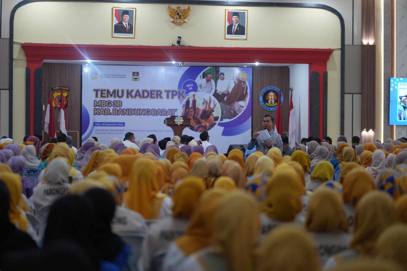 Wihaji Turun Langsung ke Bandung Barat, 1.500 Kader TPK Diminta Perkuat Pendampingan