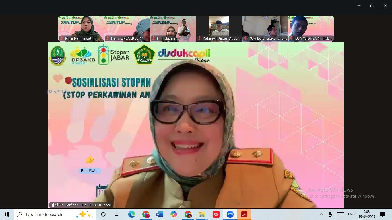 Dorong Gerakan Sadar Pencatatan Nikah, DP3AKB Selenggarakan Sosialisasi STOPAN Jabar 2025 Diikuti 3.600 Peserta