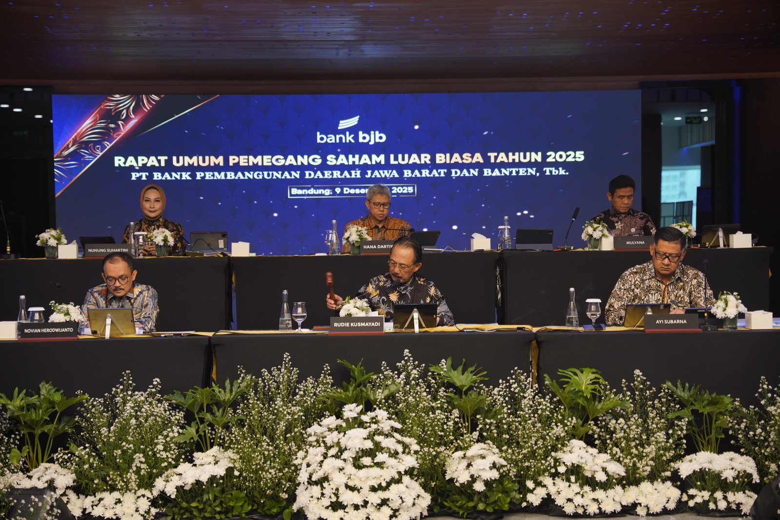 Hasil RUPS-LB Bank BJB: Tok, Helmy Yahya Batal Jadi Komisaris, Ayi Subarna Suksesor Yusuf Saadudin, Ahpa Putusan Lainnya?