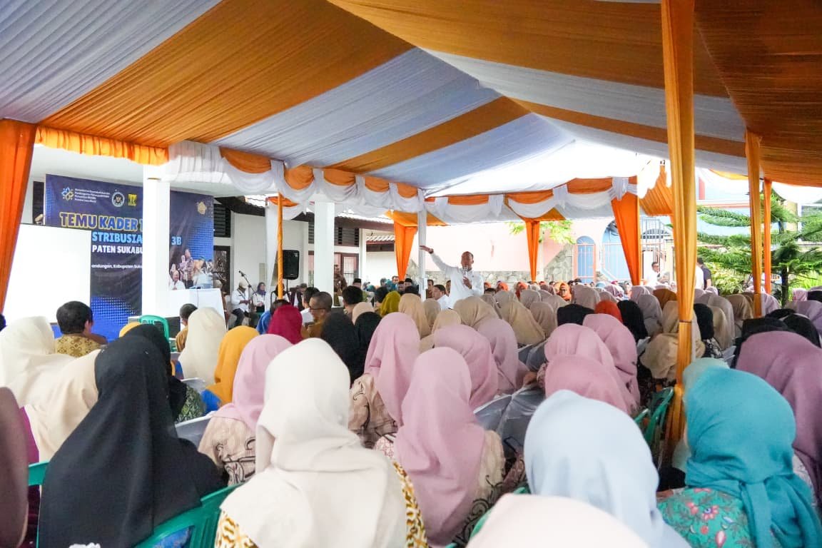 Temu Kader TPK di Sukabumi Tegaskan Dukungan Penuh Program MBG 3B